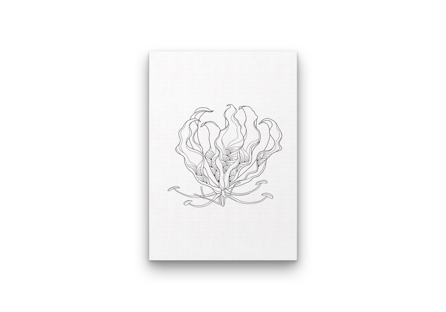 Karthikai Poo Canvas Paint
