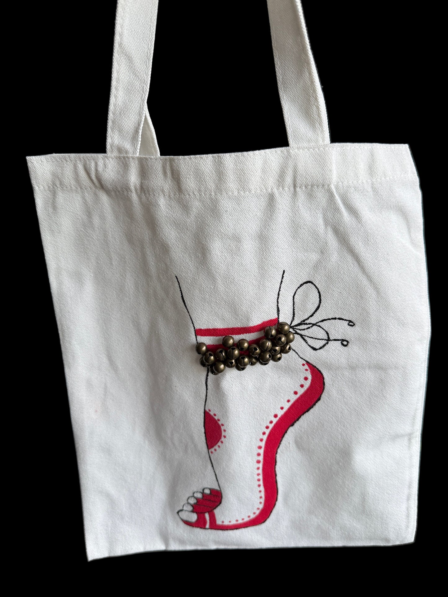 Bharathanatyam Tote Bag