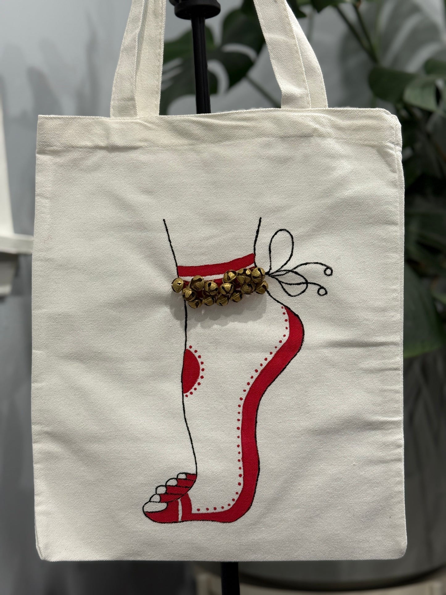Bharathanatyam Tote Bag